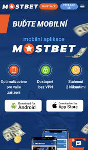 Mobilní aplikace Mostbet
